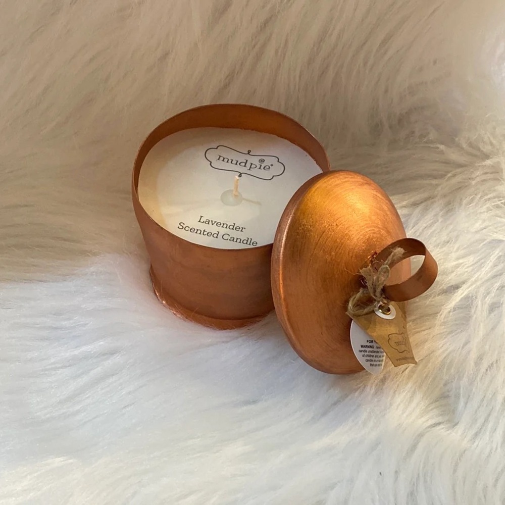 Mud Pie Copper Lavender Candle